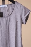 T-ShirtGri Cep Detaylı Pamuk T-ShirtACLASSICS