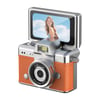 ACTON Picco Flex Flip Ekranlı Retro Photo Kamera - Portakal