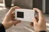 Acton Snap Slim Dijital Fotoğraf Makinesi - Beyaz