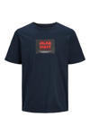 Jack & Jones Erkek Lacivert Jjhudson Tee Ss Crew Neck Ln T-shirt 12268477JACK&JONES12268477