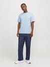 Jack & Jones Jjbeau Tee Ss Frontprınt Crew Neck Ln Erkek T-ShirtJACK&JONES12275012
