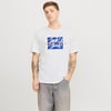 JACK&JONES JJCOLTON TEE SS CREW NECK LN SIFIR YAKA BASKILI T-SHIRTJACK&JONES12268439