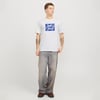 JACK&JONES JJCOLTON TEE SS CREW NECK LN SIFIR YAKA BASKILI T-SHIRTJACK&JONES12268439