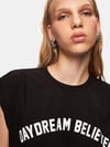 Ltb BELIEVER Kadın Kolsuz Baskılı Tshırt 1225800376089Little Big1225800376089