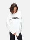 Ltb CONATE Sloganlı Sıfır Yaka Uzun Kollu Beyaz Sweatshırt 11258108661071Little Big11258108661071