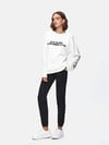 Ltb CONATE Sloganlı Sıfır Yaka Uzun Kollu Beyaz Sweatshırt 11258108661071Little Big11258108661071