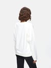 Ltb CONATE Sloganlı Sıfır Yaka Uzun Kollu Beyaz Sweatshırt 11258108661071Little Big11258108661071