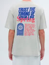 LTB Rodobe Erkek Basic Sırt Baskılı Rahat Kesim Beyaz T-shirt 1225842826089Little Big1225842826089