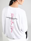 Ltb SECEPE Kadın oversize Arkası baskılı SweatshırtLittle Big11248102261581