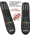 Luxury, A Kalite Orijinal Dream Master Plus IP TV Kumandası
