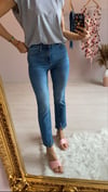 Asimetrik Dikişli Slim Boyfriend Jean