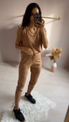 Camel V Yaka Tshirt Pantolon Takım