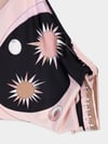 Geometrik Desenli Premium Mini Elbise