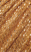 Gold Kristal Taşlı Drapeli Kısa Kollu Premium Midi Elbise