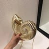 Gold Seashell Bag