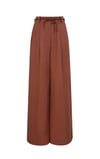 Kiremit Kemerli Keten Premium Pantolon