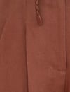 Kiremit Kemerli Keten Premium Pantolon