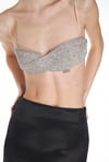 Kristal Taş İşlemeli Tasarım Bralet