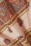 Patchwork Pileli Tasarım Mini Elbise