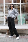 Polo Yaka Geniş Kazak