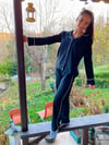 Şerit Detaylı Pijama Takımı
