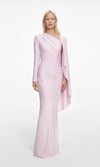 Pembe Maksi Premium Elbise