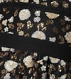Siyah Üzerine Gold İşlemeli Tül Elbise