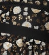 Siyah Üzerine Gold İşlemeli Tül Elbise