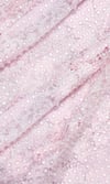 Tek Omzu Düşük Pembe Dantel Premium Bluz