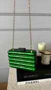 Yeşil Akrilik Clutch
