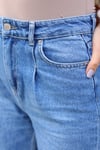 Yüksek Bel Straight Jean
