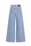 Açık Mavi Wide Leg Jean