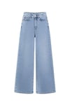 Açık Mavi Wide Leg Jean