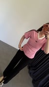 Adley Marka T-shirt Pembe