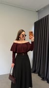 Amante Madonna Triko Kazak Bordo