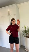 Amiv A Kalpli T-shirt Bordo