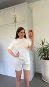 Amiv A Kalpli T-shirt Ekru