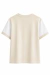 Basic Lovlyy T-shirt Krem