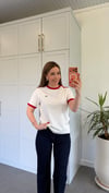 Biyesi Renkli Lc T-shirt Kırmızı