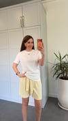 Boncuklu Dantel Yakalı T-shirt Ekru