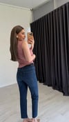 Büzgülü Candy Bluz Gül Kurusu