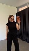 Çelik Doku Premium Bluz Siyah