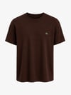 Croco Modal Doku Lcs T-shirt Kahverengi