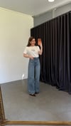 Dalga Taşlı Jean Mavi