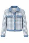 Denim Detaylı Tüvit Mavi