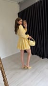 Fistos Elbise Sarı
