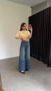 Geniş Paça Hhm Jean Mavi