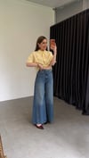 Geniş Paça Hhm Jean Mavi