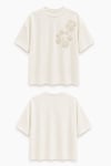 İpeyyo Boncuklu T-shirt Ekru