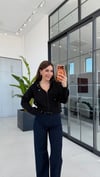 Kapişonlu Sweat Ceket Siyah